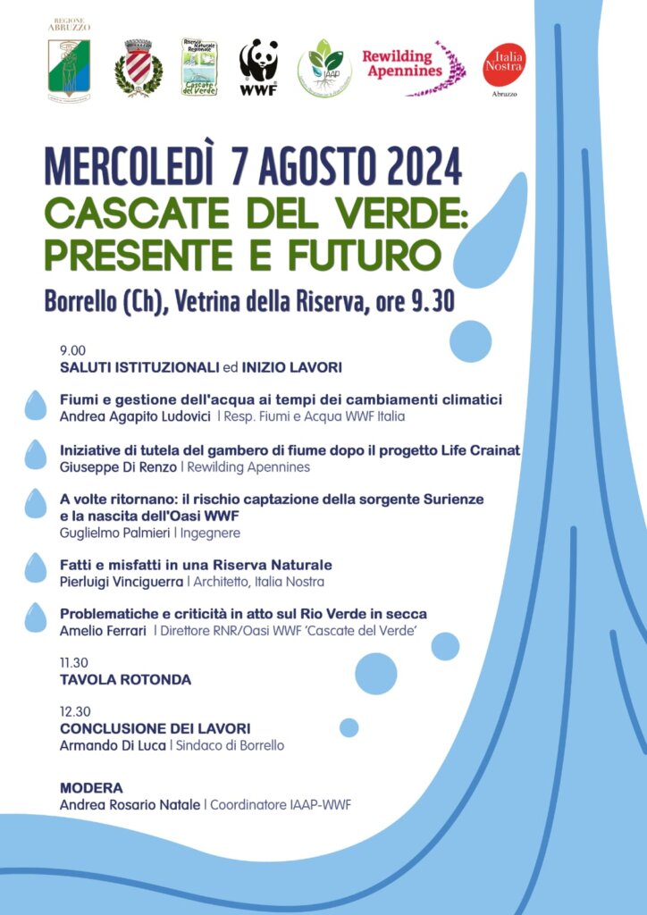 Locandina del Convegno del 7 agosto a Borrello